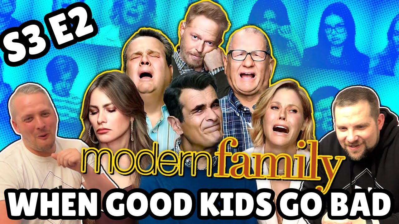 British Guys HILARIOUS Modern Family Reaction | Season 3 Episode 2 (When Good Kids Go Bad)