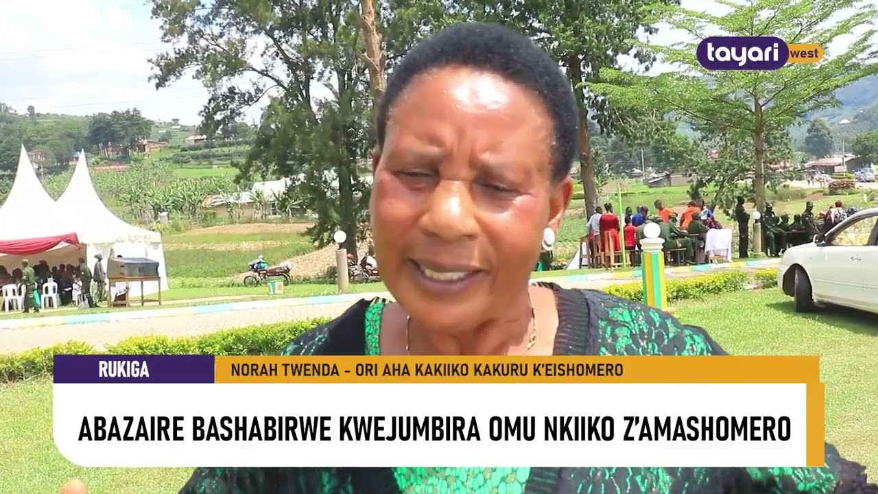 #AGENSHONGA: ABAZAIRE BASHABIRWE KWEJUMBIRA OMUNKIIKO Z’AMASHOMERO – RUKIGA