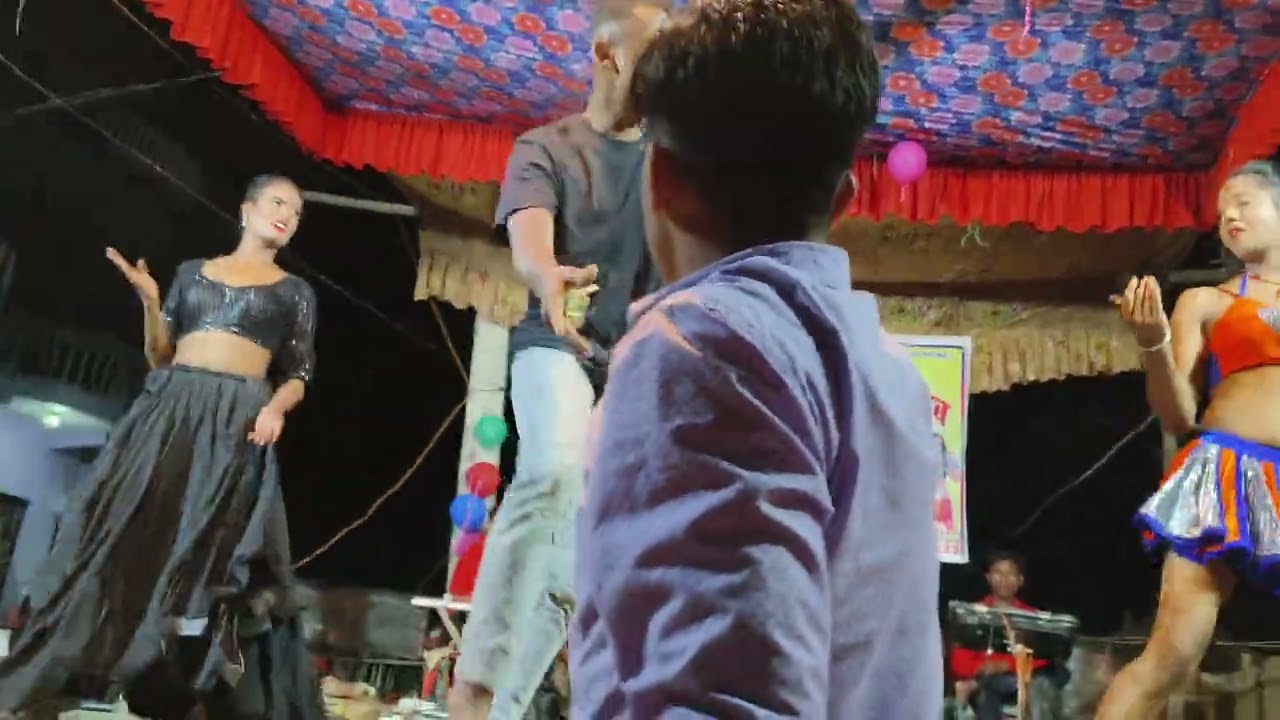 Gabnaha jhanda mela nach program Dance by Amresh Kumar 