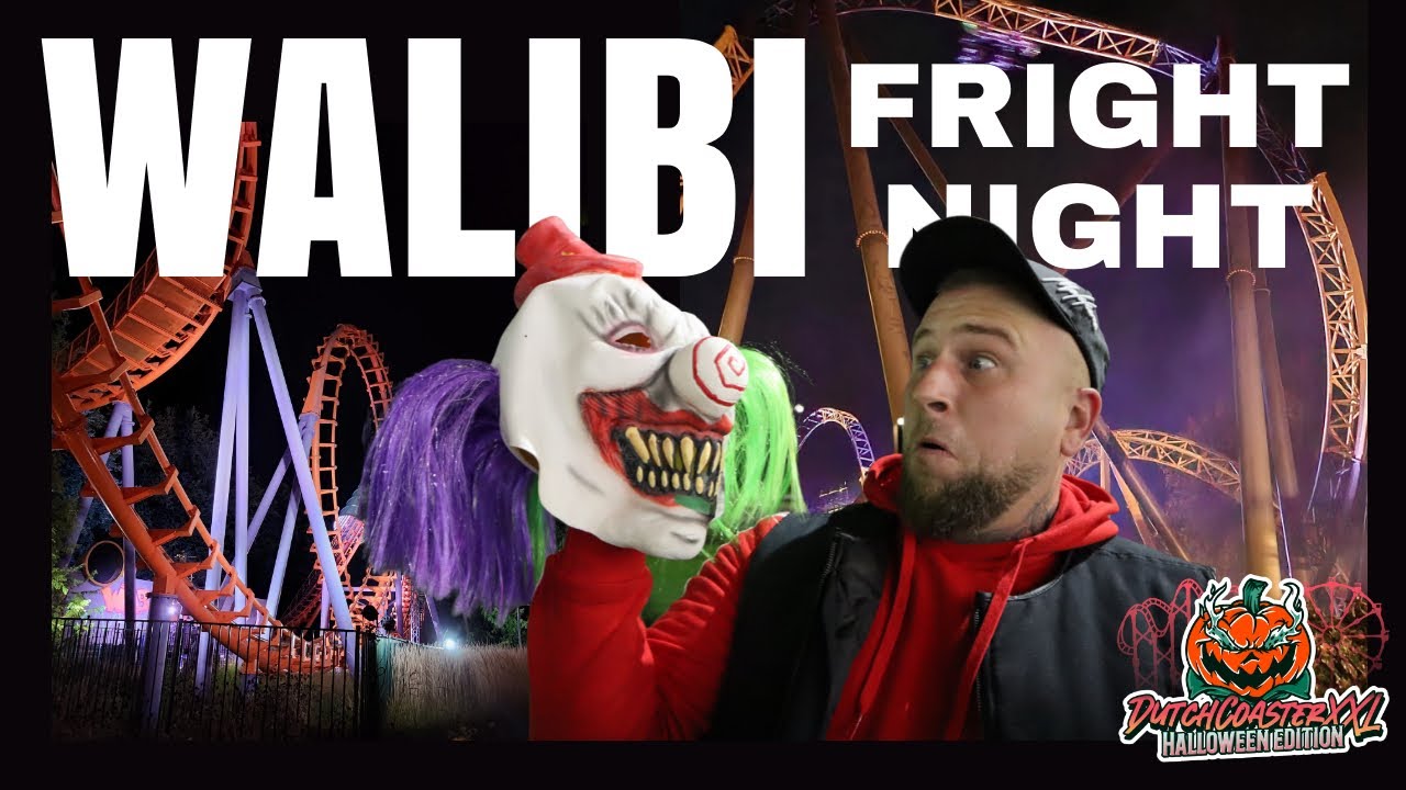 WALIBI FRIGHT NIGHT 2022 | MEGA VOLL UND HAMMER EXPERIENCE BELOW | FREIZIETPARK | #VLOG 2