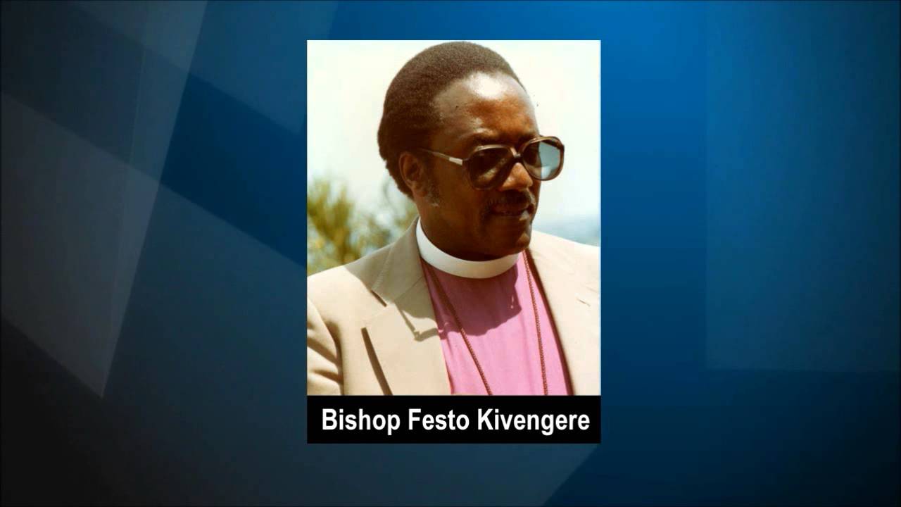Bishop Festo Kivengere speaking at Westmont College