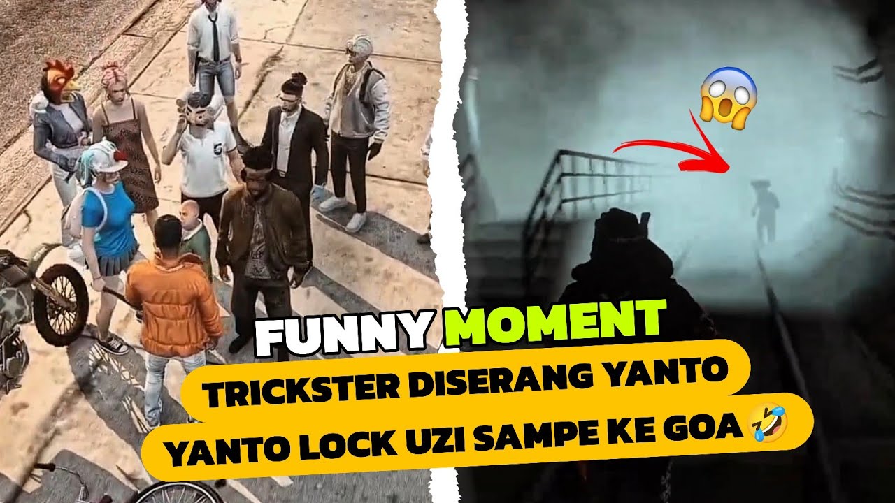 TRICKSTER DI RATAKAN YANTO DAN PASUKANNYA 🤣 - GTA V ROLEPLAY