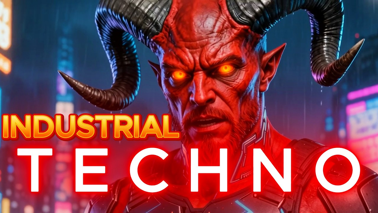 INDUSTRIAL TECHNO ⚡ CATFENIX PRESENTS: CRIMSON DEMON 😈CYBERPUNK ABYSS