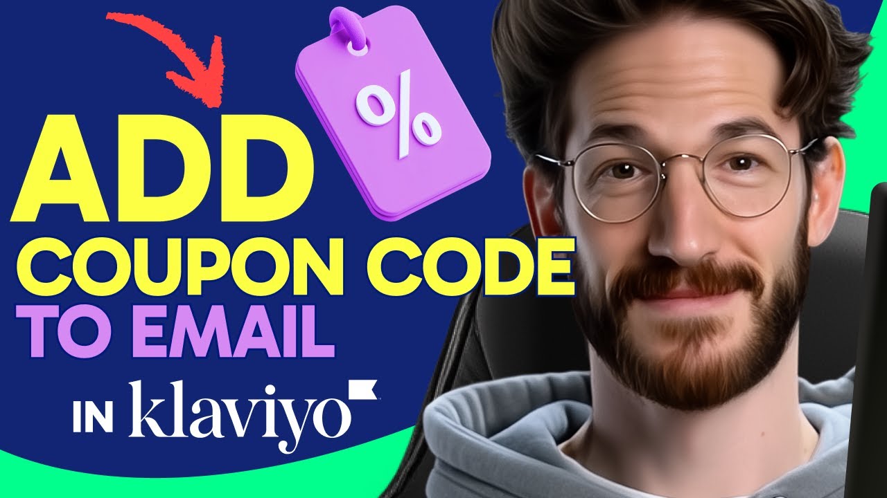 How to ADD COUPON CODE to Klaviyo EMAIL (Step by Step)