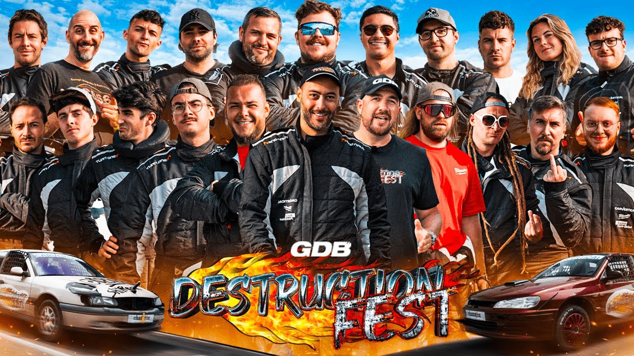 DESTRUCTION FEST 2023 : La course la plus FOLLE de Youtube !