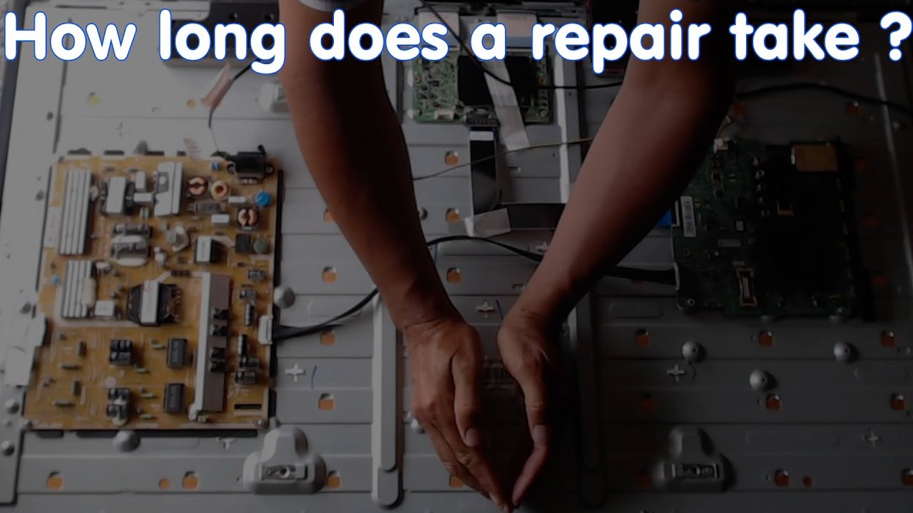 Same day repair, if you get lucky