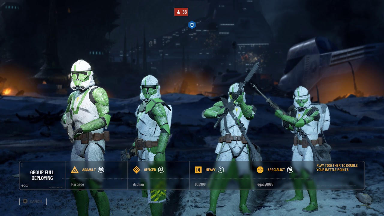 Commander Doom's Squad Defends Kashyyyk - Star Wars Battlefront 2