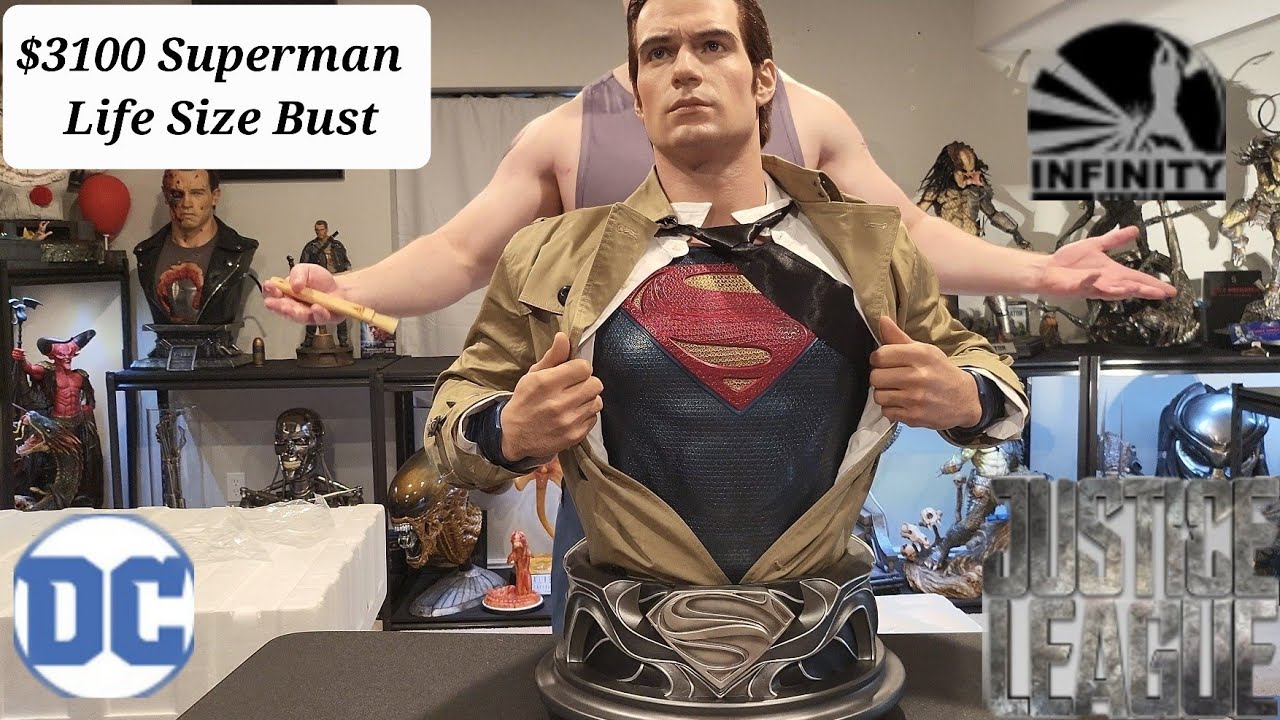 Infinity Studios: Superman Life Size Bust Unboxing/Review
