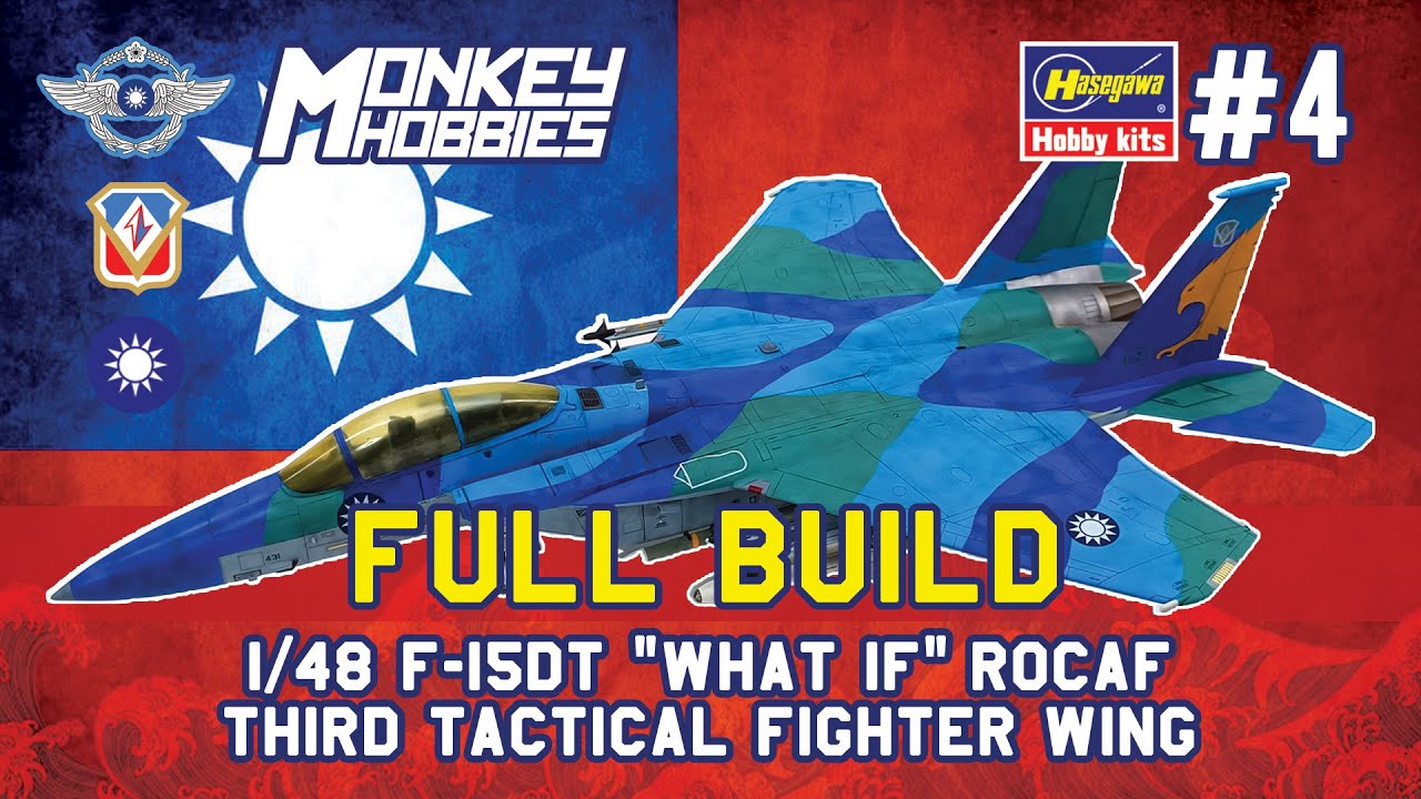 FULL BUILD ➡️ HASEGAWA 1/48 F-15DT 