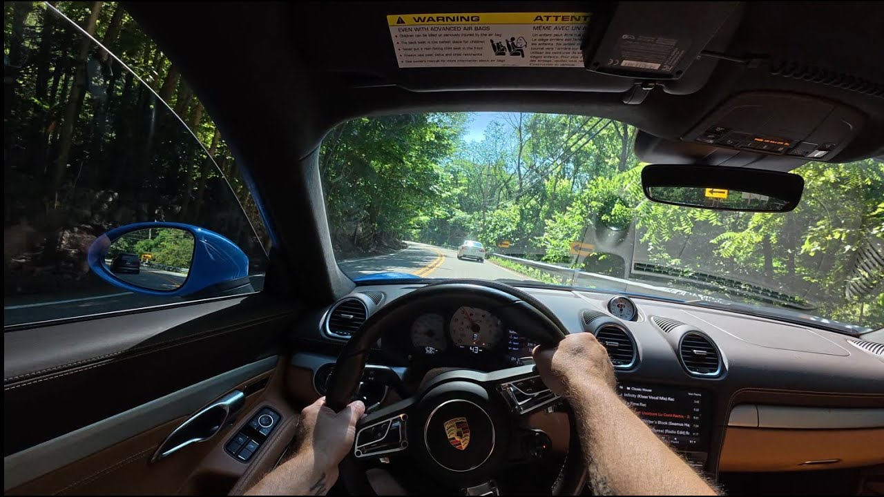 (POV) TWISTY Mountain in the Porsche 718 Cayman GTS 4.0 (Part 2)