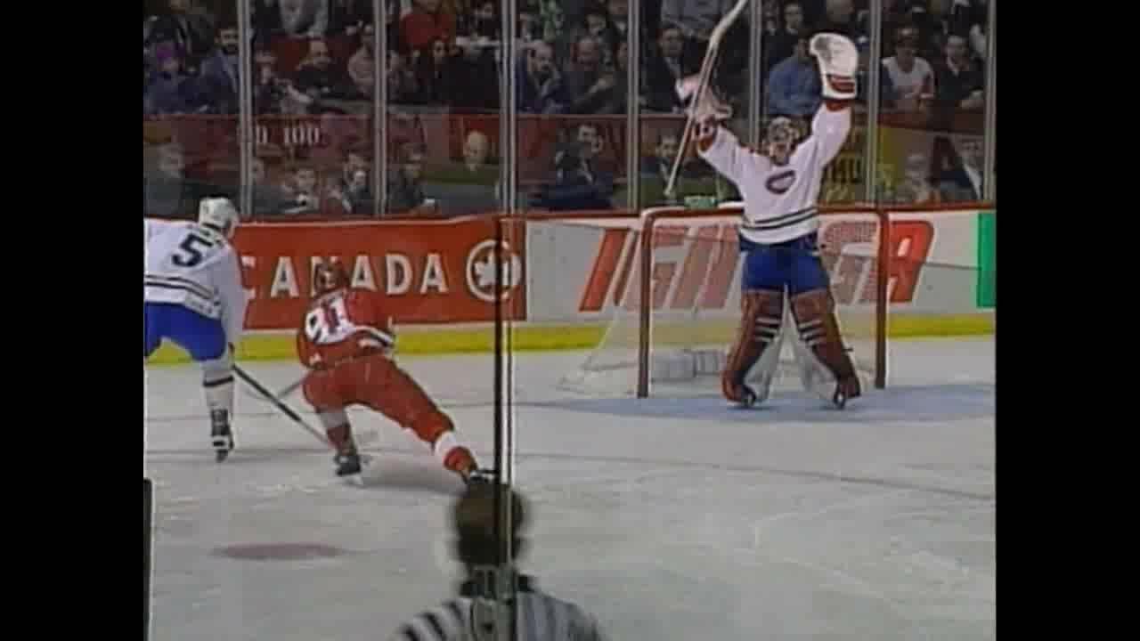 95/96 RS: Det @ Mtl Highlights - 12/2/95