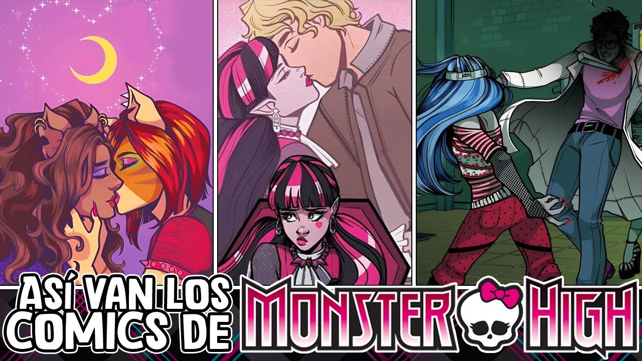 Draculaura Infiel, El regreso de Cupido y más locuras en los Cómics de Monster high 💀