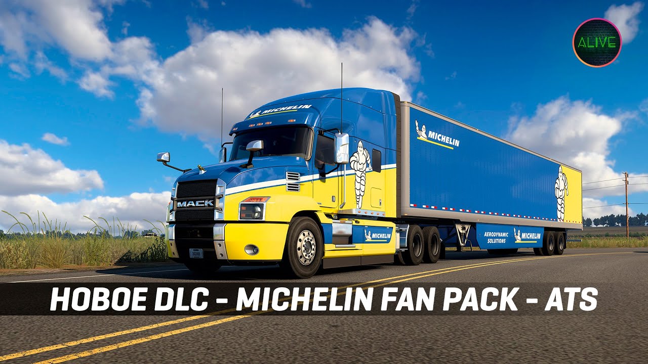 НОВОЕ DLC - MICHELIN FAN PACK ДЛЯ #ATS - ОБЗОР - Я РАЗОЧАРОВАН!