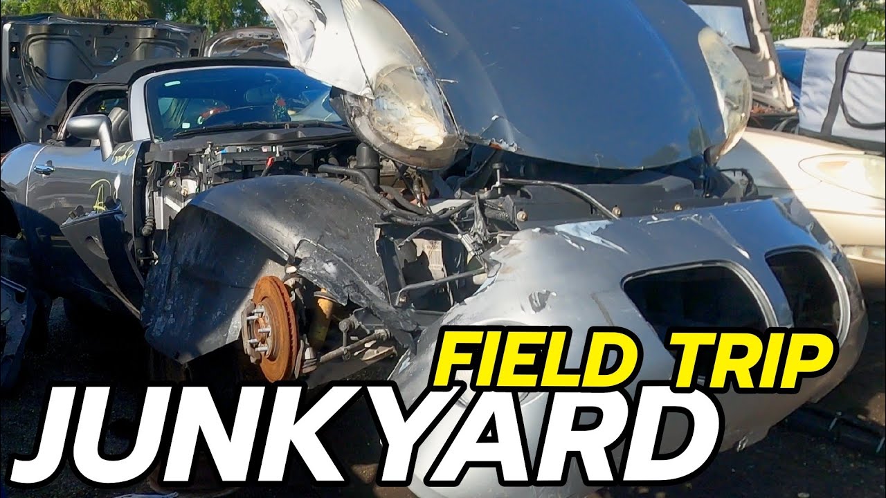Don't miss out! Pontiac Solstice/Saturn Sky Parts in a Junkyard