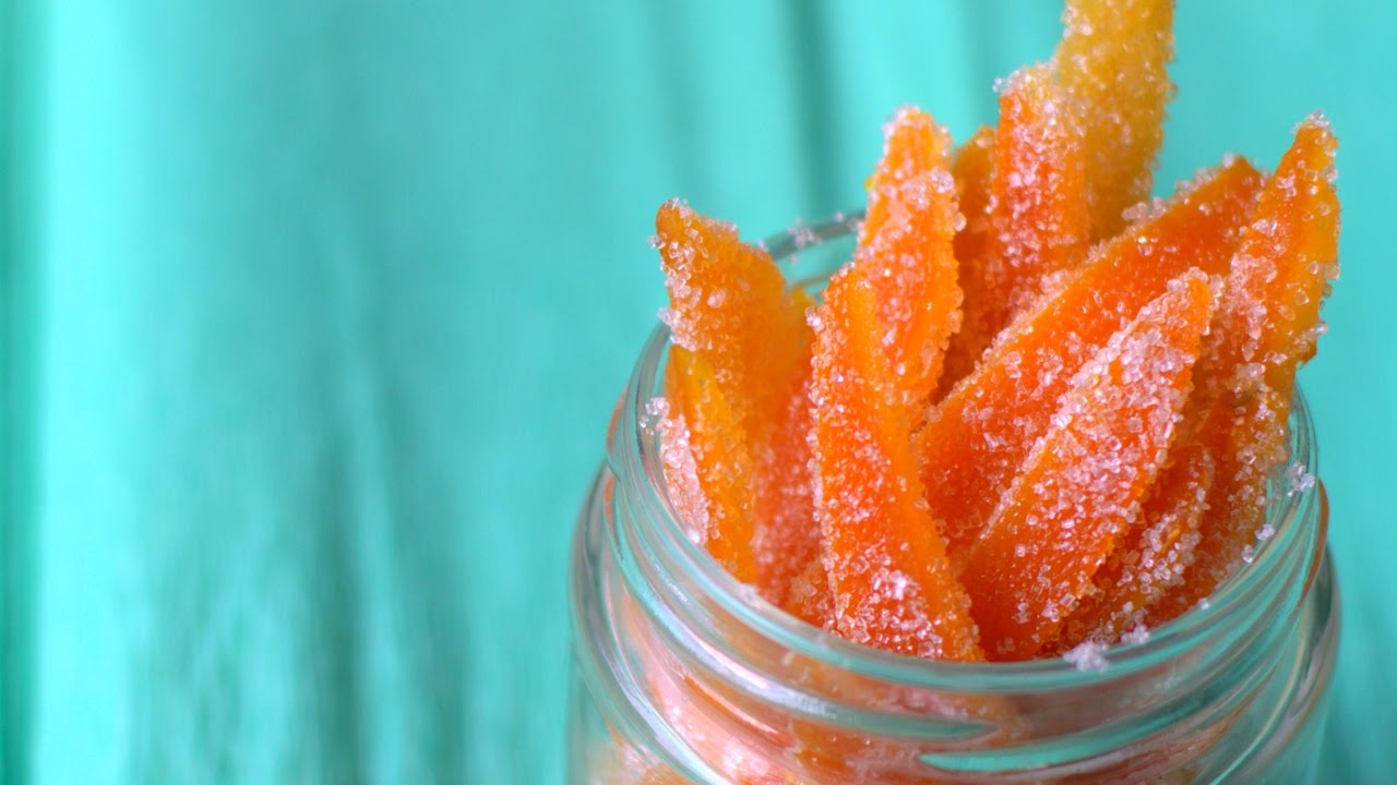 How To Make Candied Orange Peels / Candied Orange Peel Recipe
