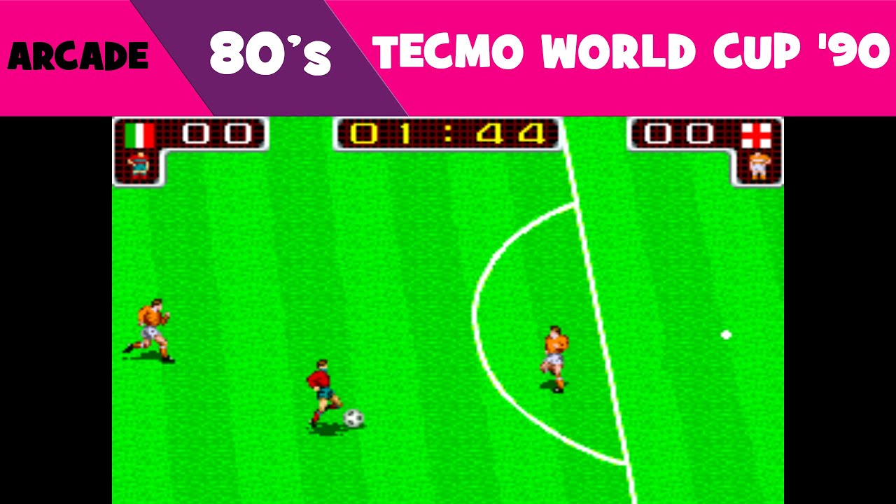 [Arcade] Tecmo World Cup '90 - Tecmo, 1989