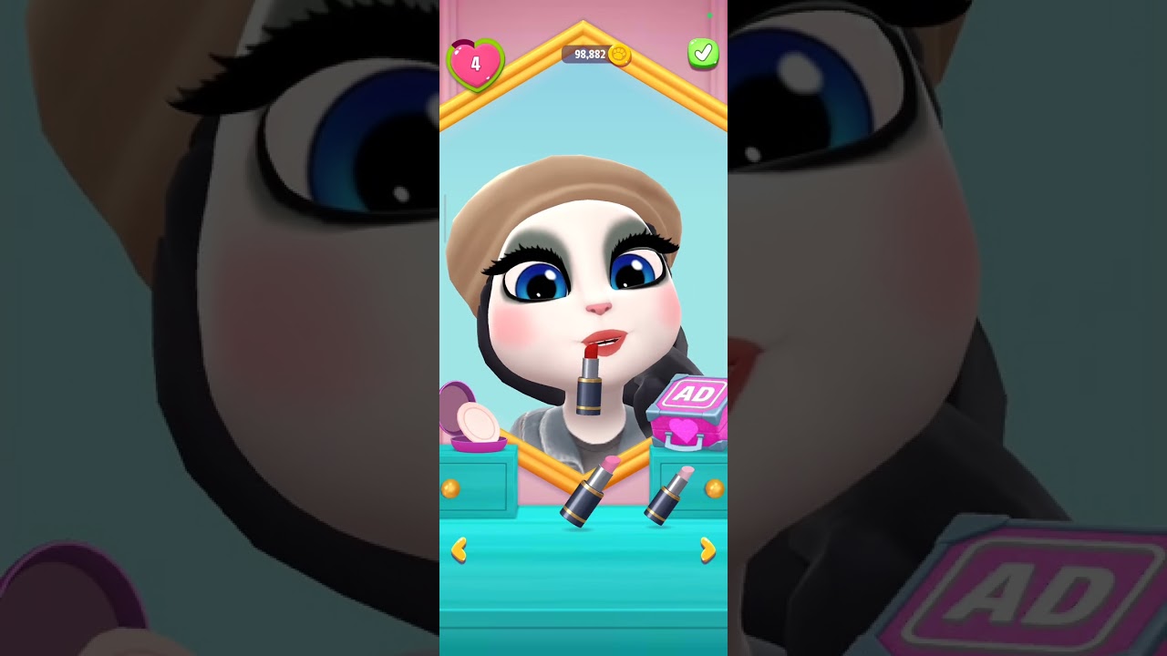 My Talking Angela 2 Gameplay - Makeup Room⚡️Final Level  🤩