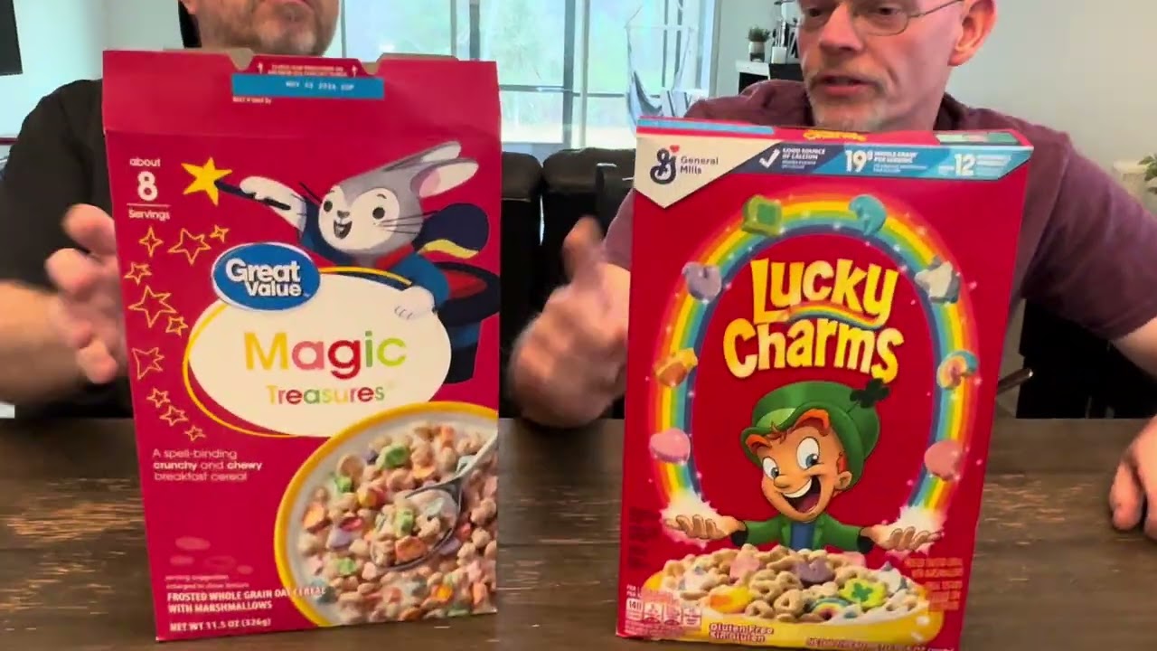 The Taste of Kevin and Stanley Generic cereal Vs Name Brand cereal