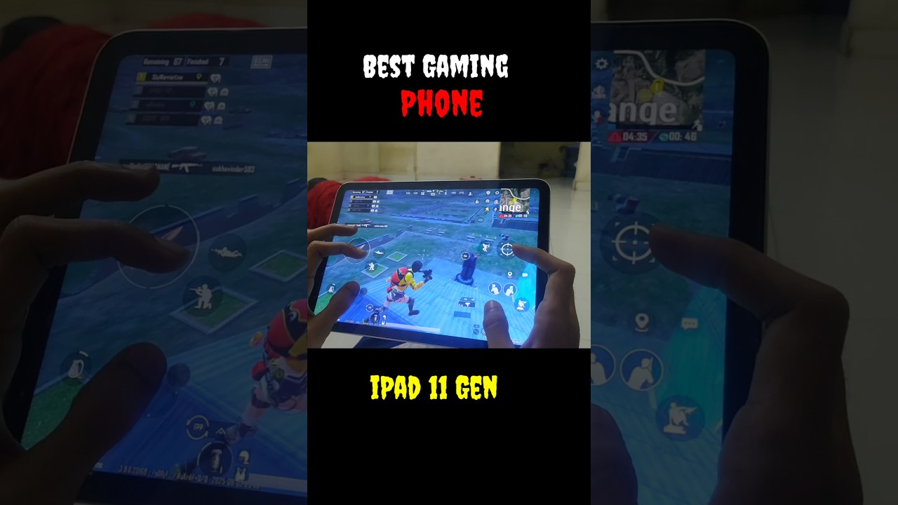 iPad 11 A16 gaming beast 🔥 #shorts #bgmi #pubg #pubgmobile