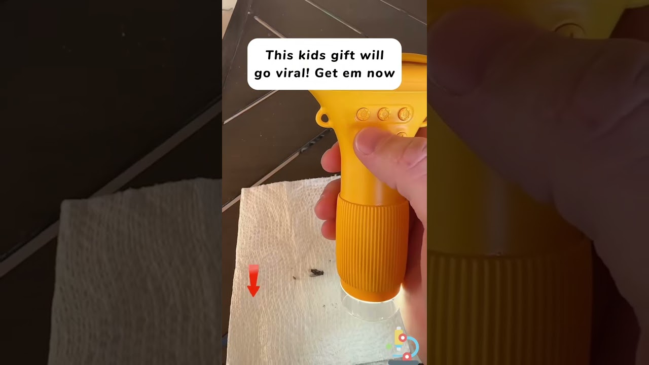 Viral Kids Gift: The Handheld Digital Microscope#kidsgift #microscope #scienceforkids