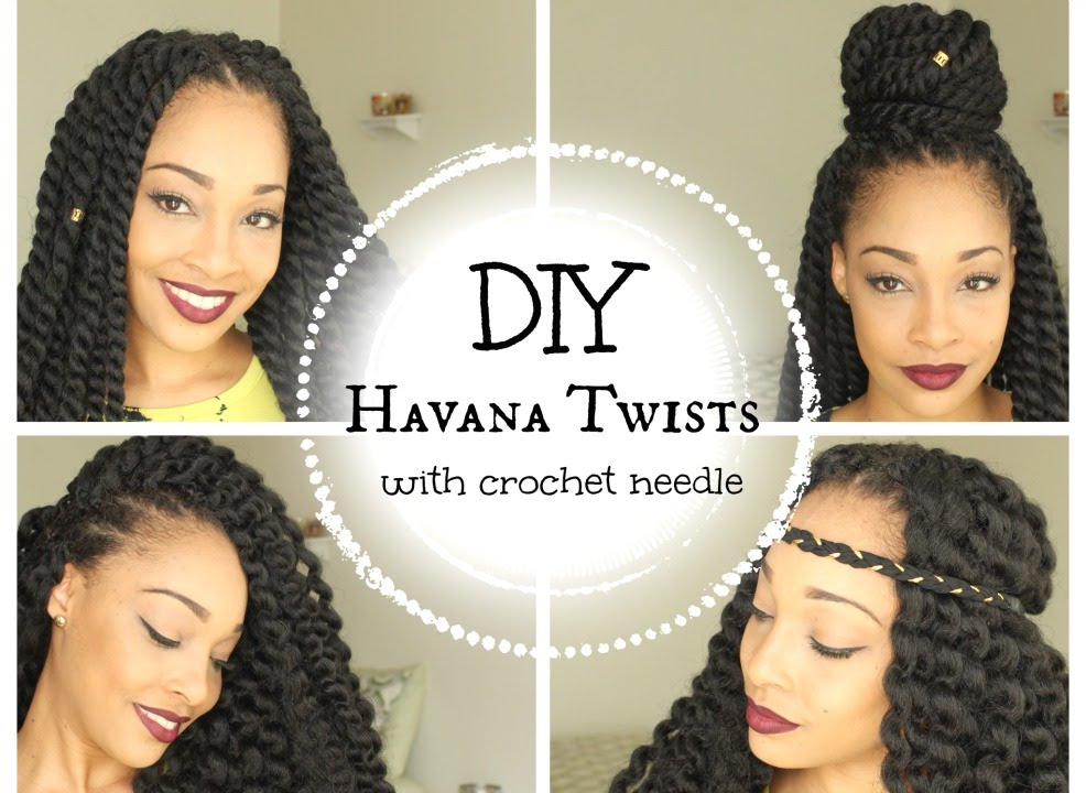 DIY Havana Twists || With Crochet Needle || Janet Collection || Mambo Twists