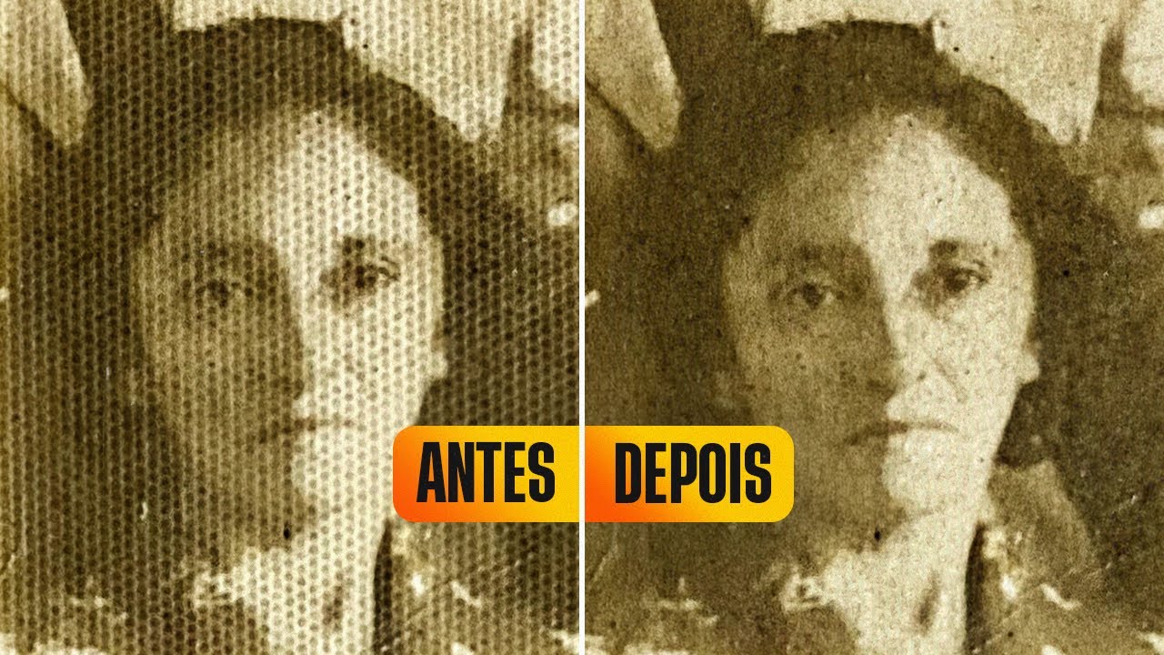 Como restaurar fotos antigas removendo frequência no Photoshop! - Plugin GRÁTIS (IA)