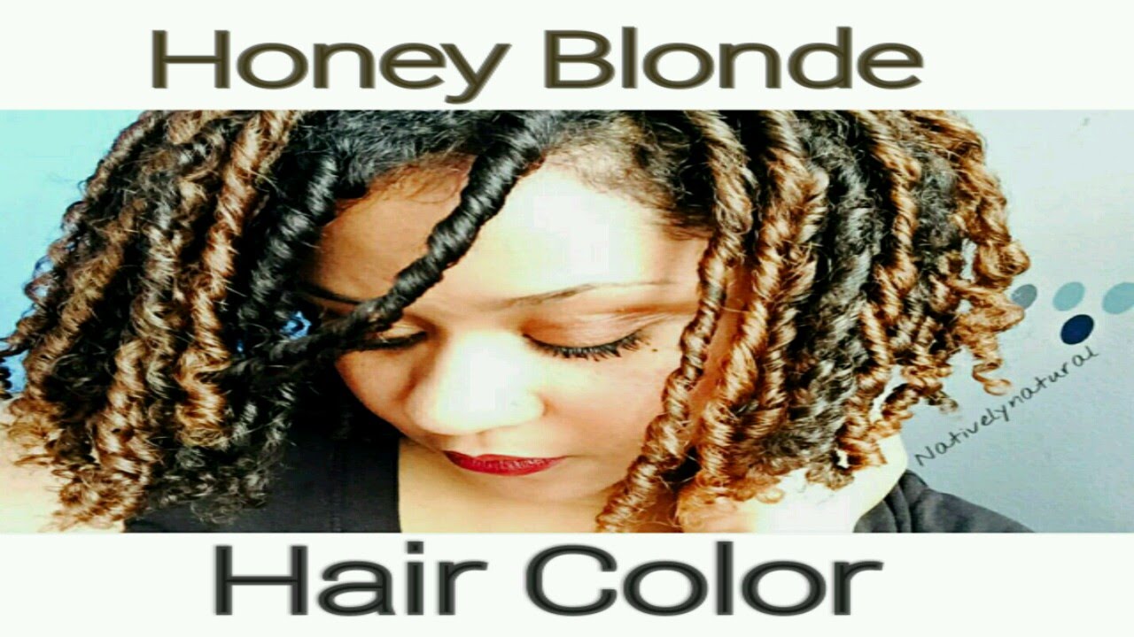 Clairol Textures and Tones Honey Blonde Hair Color Review on Natural Hair