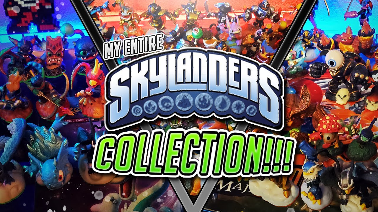 Моя полная коллекция Skylanders из ВСЕХ ШЕСТИ ИГР!!! | Mikeinoid
