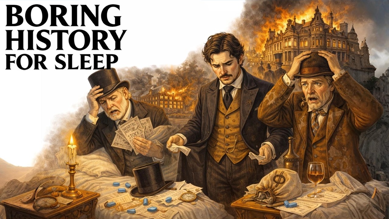 🕯️🎩💼 How Gilded Age Gentlemen Lost Everything — From Top Hats to Empty Pockets 📜😴 History for Sleep