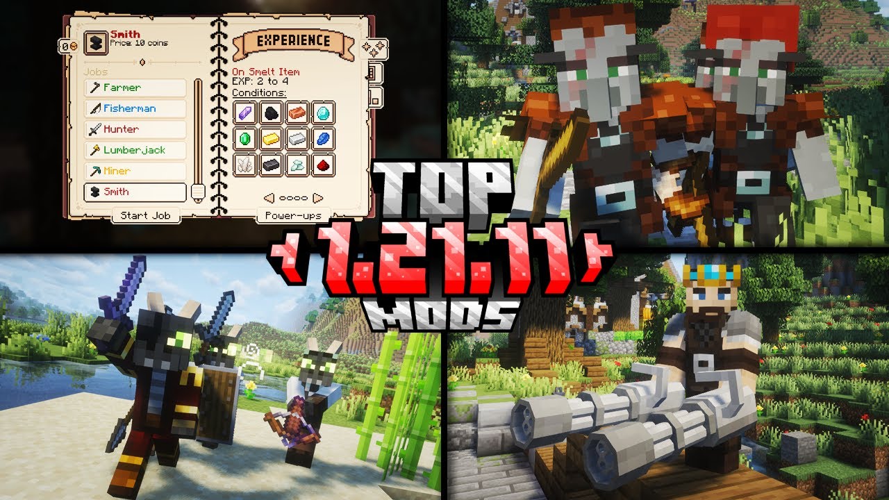 Топ-10 модов для Minecraft 1.21.11! (Forge/Fabric/NeoForge)