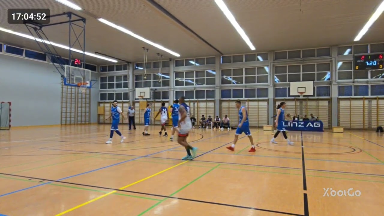 Landesliga Basketballspiel 🏀 BBC RD Linz VS Amstetten Falcons  Teil 1  27.10.2024