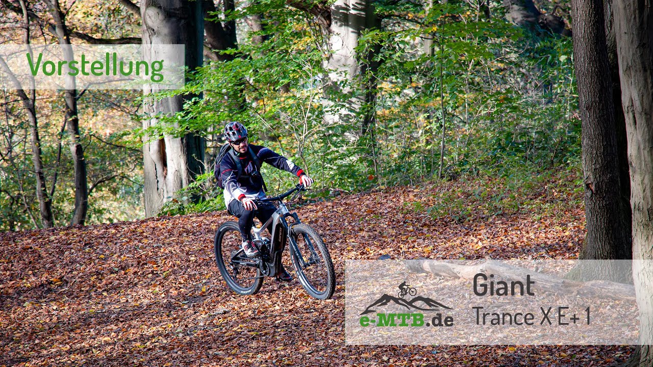 Giant Trance X E+ 1: e-MTB mit garantiertem Fahrspaß