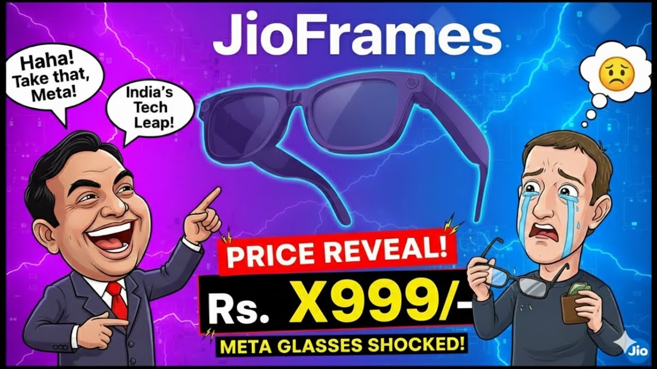 Jio Frames Smart Glasses | Price Revealed
