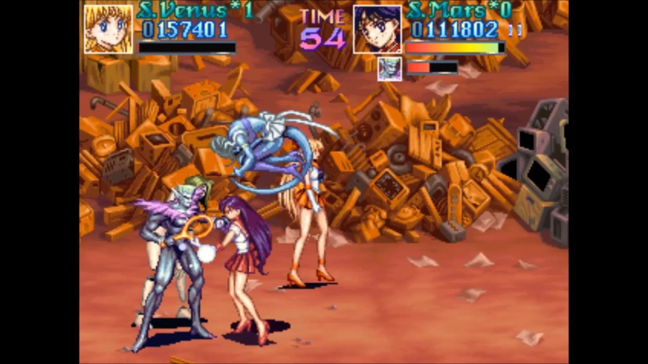 Arcade Longplay | Pretty Soldier Sailormoon ( 2 Players ) |