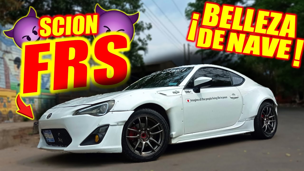 ¡SCION FRS AÑO 2013 ESTANDAR! UNA NAVE CON ASPECTO MUY DEPORTIVO Y DE TRACCION TRASERA ¡QUE BELLEZA!