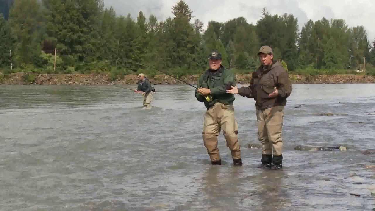 FLY FISHING the Skeena River using various Techniques
