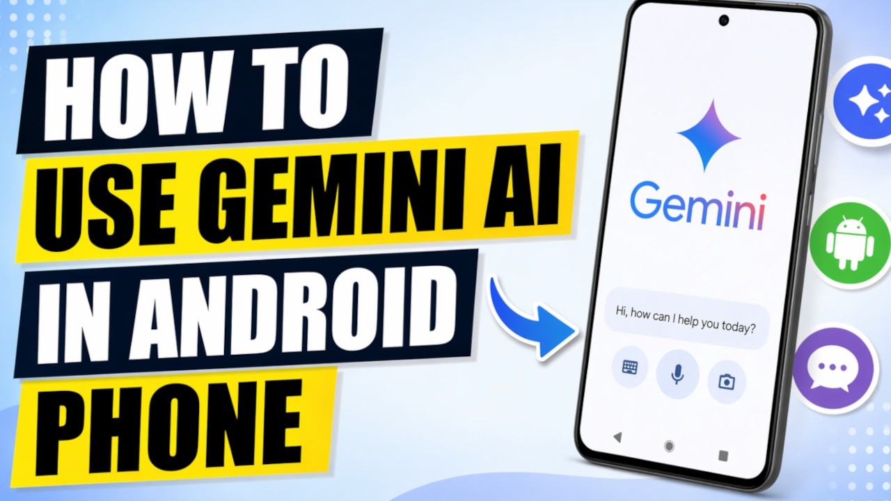 Как использовать Gemini AI на телефоне Android