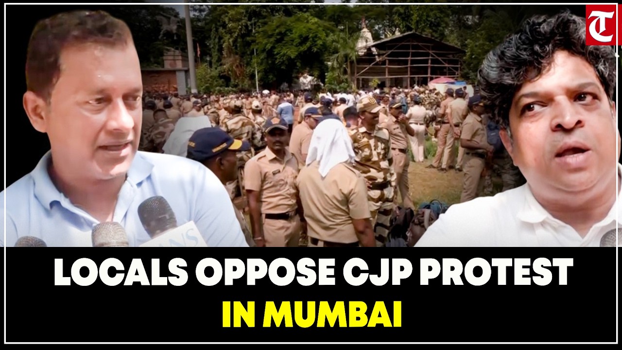 Locals Oppose CJP Protest at Mumbai&rsquo;s Shivaji Park; Security Tightened Ahead of Stir