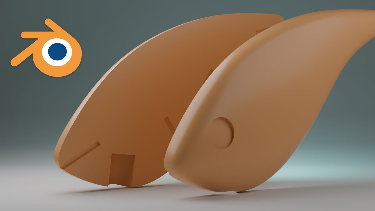 Split your Lure in half using Blender for 3D Printing