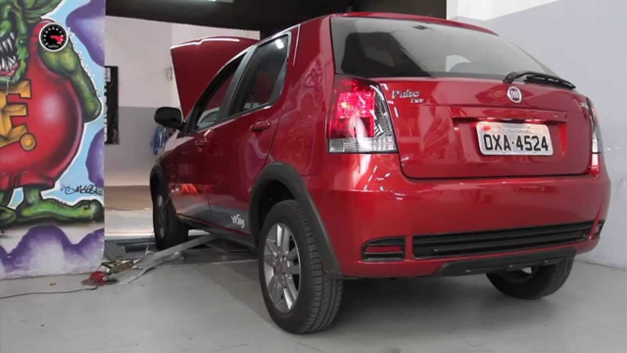 Medi&ccedil;&atilde;o de pot&ecirc;ncia do Fiat Palio Way