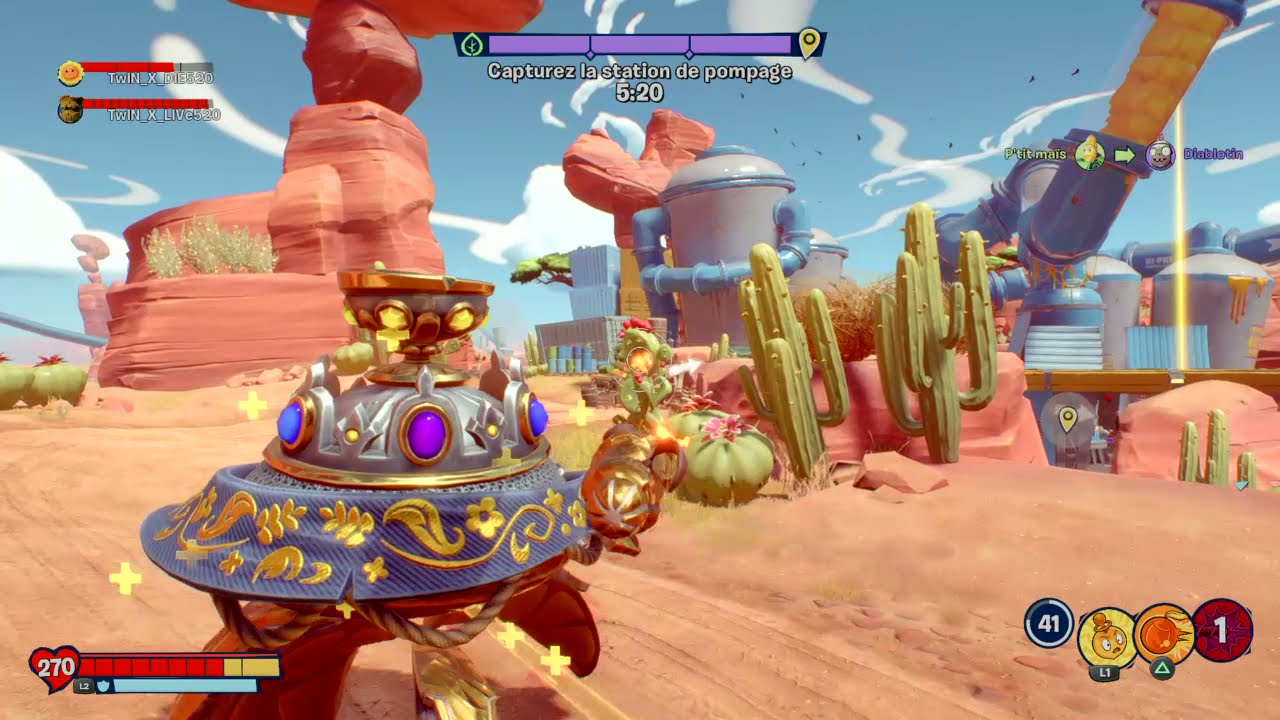 PVZ BFN Citron (Turf Takeover, Goopy Gully, No commentary)