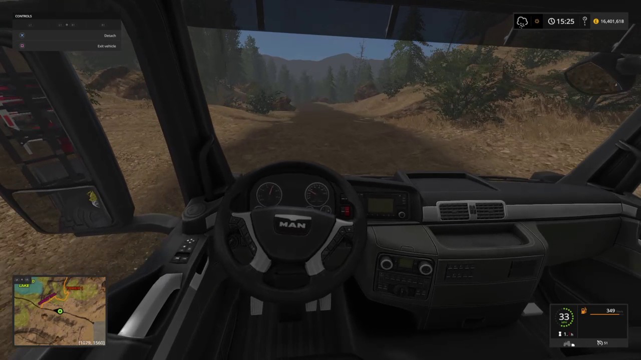 Farming Simulator 17 Dynamic vehicle camera