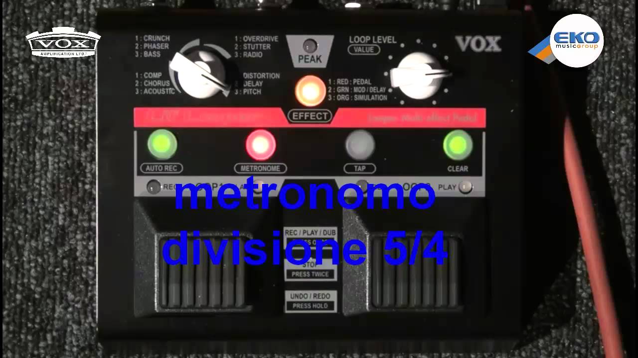 VOX LIL' LOOPER - TUTORIAL