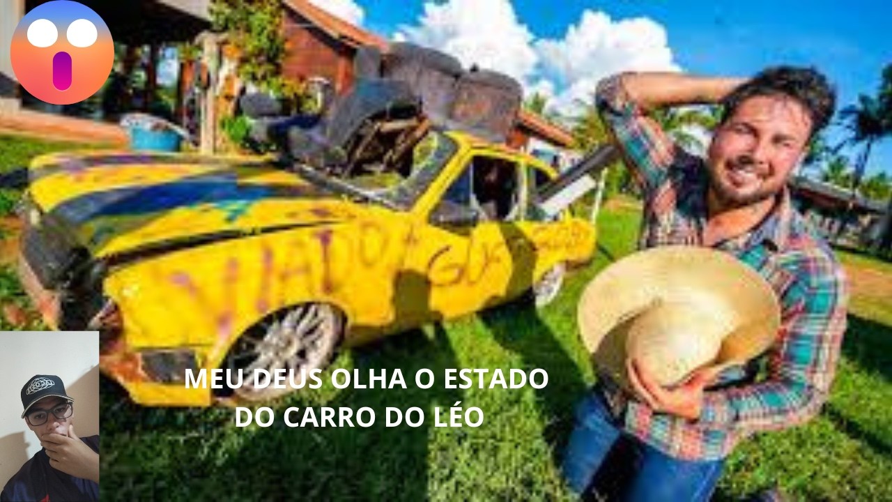 REAGINDO AO Léo da Hornet NÃO ACREDITO DESTRUIRAM O CARRO DELE SEM DÓ (fiquei em choque)