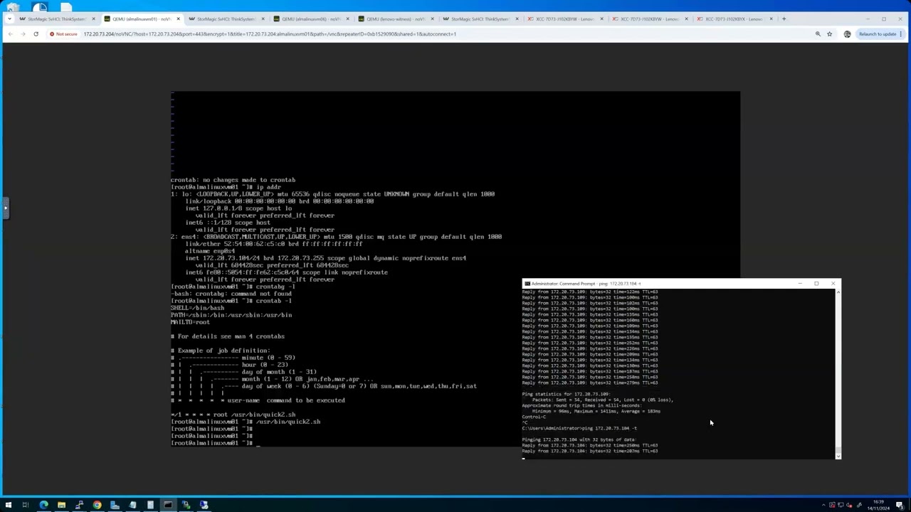 SvHCI Failure Scenarios - Hardware failure HA failover