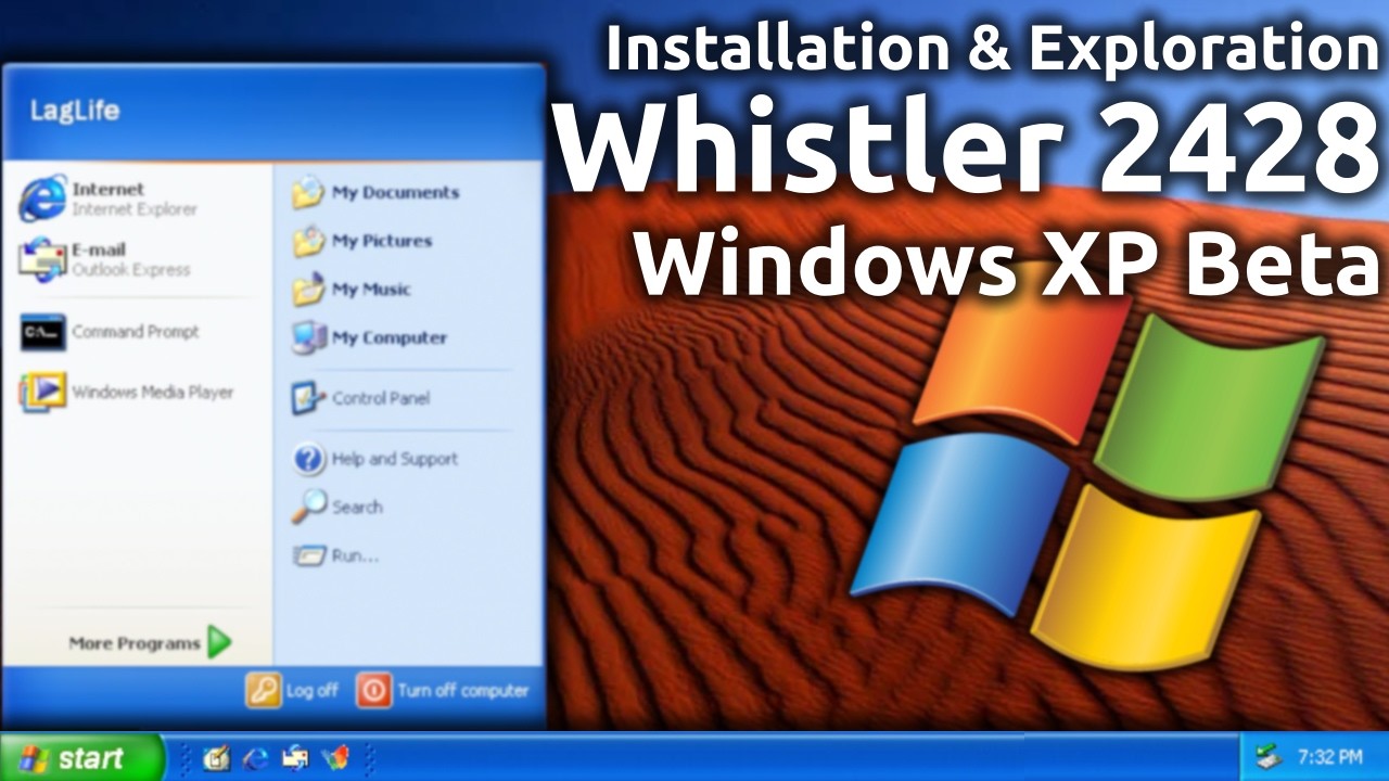 Installation & Exploration: Windows XP build 2428