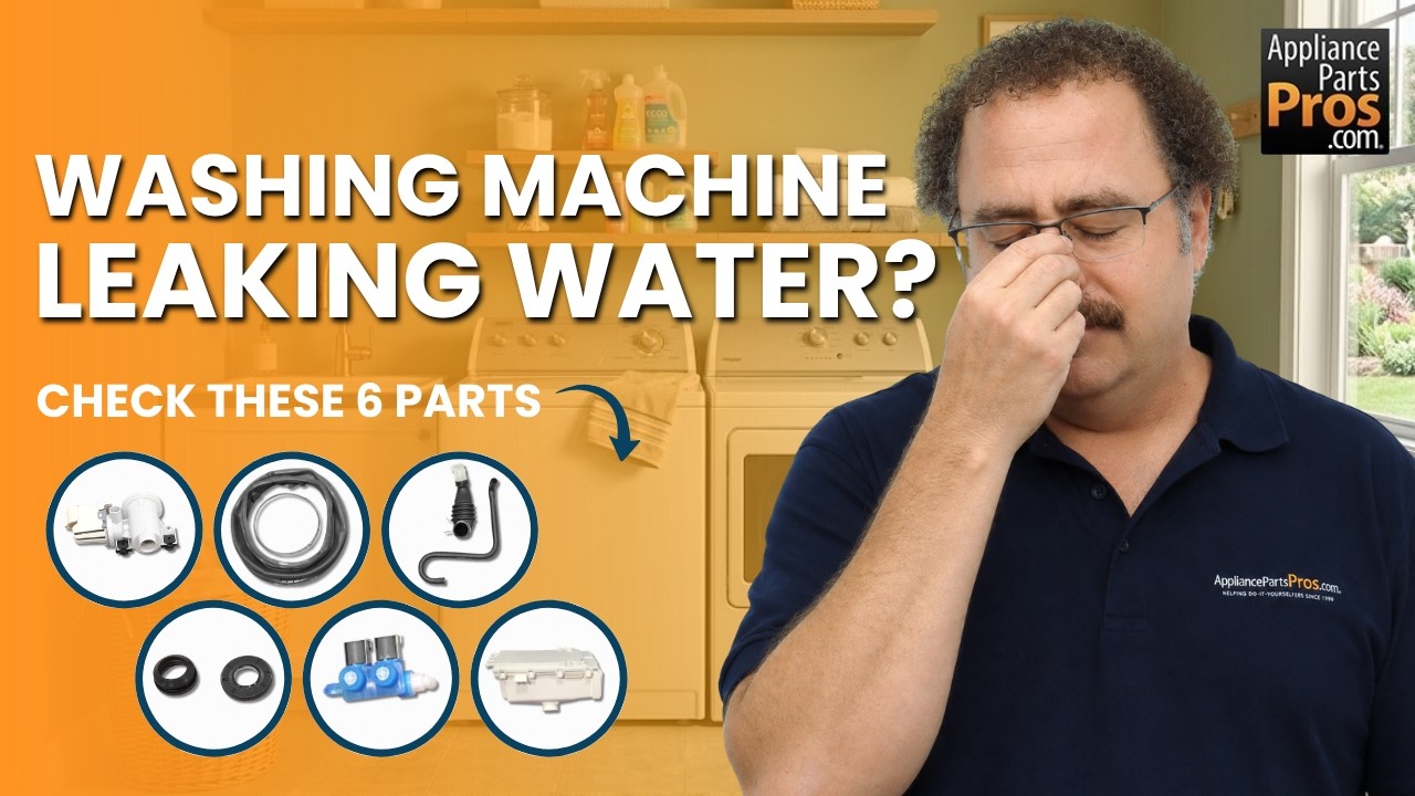 Washing Machine Leaking - TOP 6 Reasons & Fixes - LG, Samsung & others