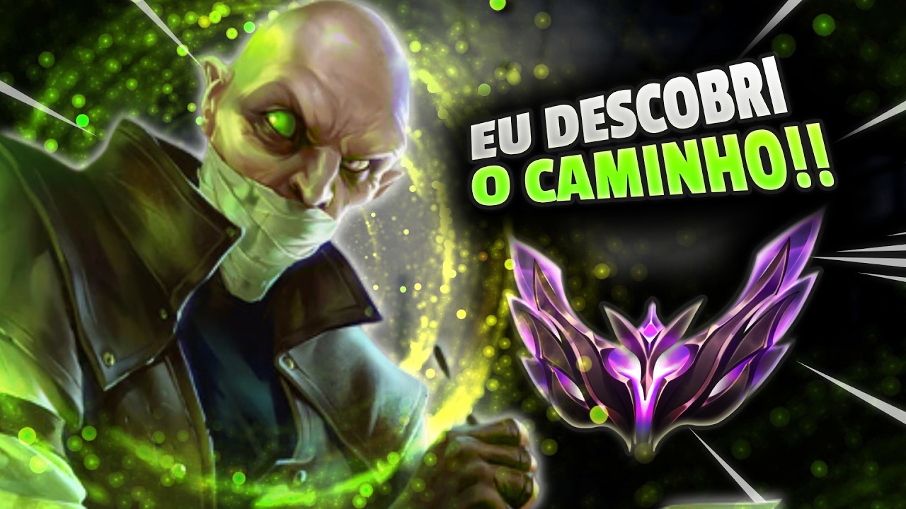 DESTA FORMA É IMPOSSIVEL NÃO CHEGAR AO MESTRE RÁPIDO!