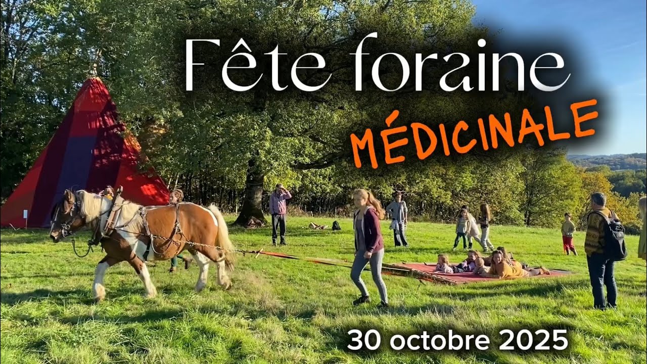 1ère édition de la fête foraine médicinale.