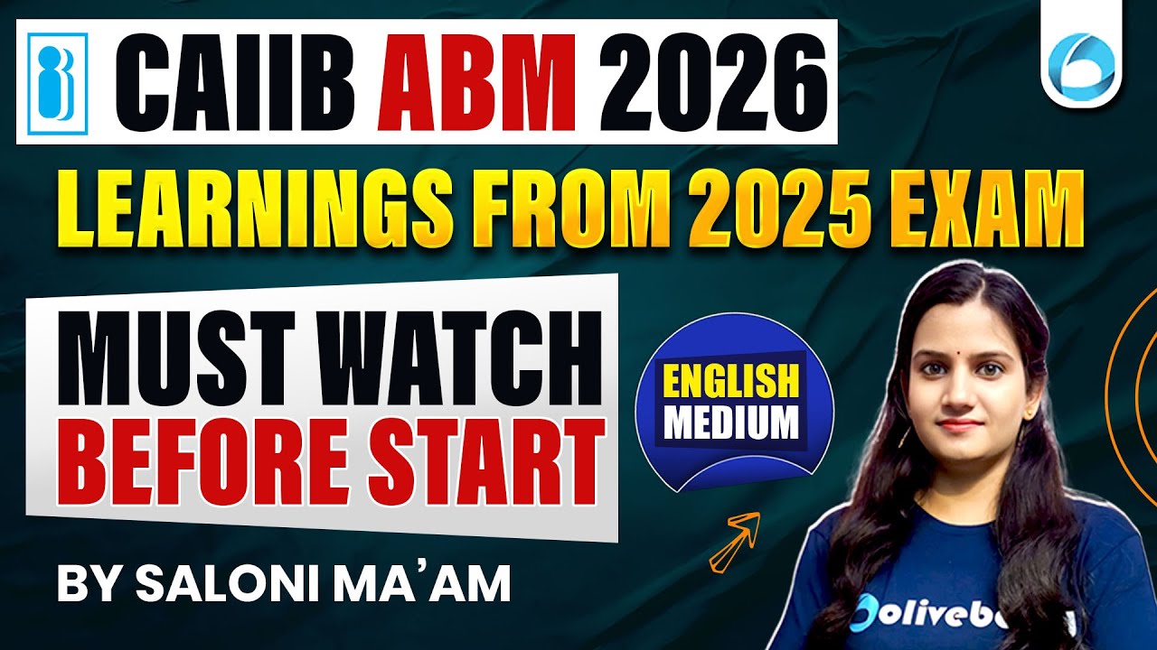 CAIIB ABM Strategy 2026 | Learnings from 2025 Exam | Must Watch Before Start